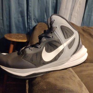 Nike Prime Hype df Grey White Basketball shoes Size 9